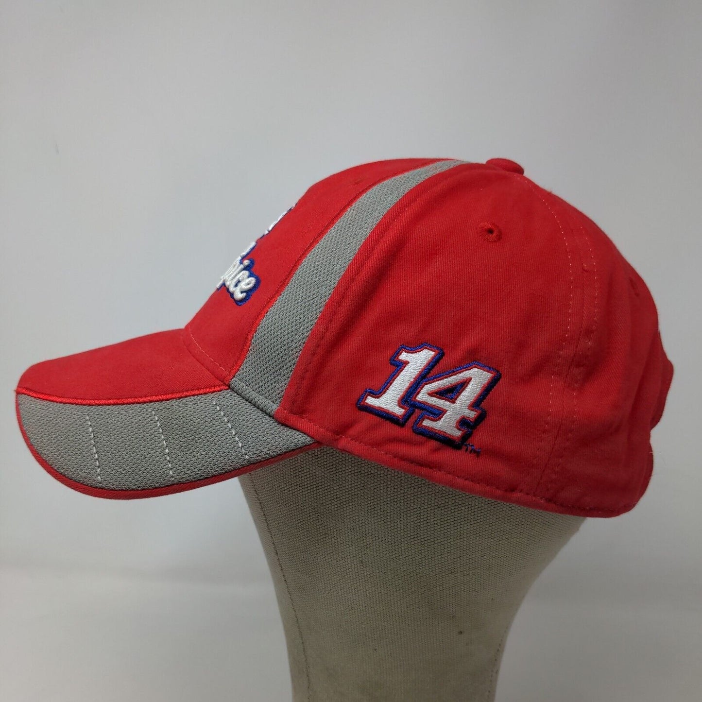 NASCAR Chase Authentics Men's Strapback Hat Red Gray OSFM Tony Stewart Old Spice