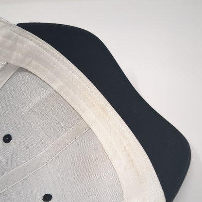 Idaho Equine Hospital Snapback Trucker Hat Black One Size Mesh Back