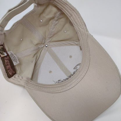 Connie Strapback Hat Tan OS Adjustable Embroidered Wildlife Series Dri-Duck