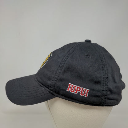 Legacy Men's Slideback Hat Black Embroidered Jaguar Logo Adjustable 100% Cotton