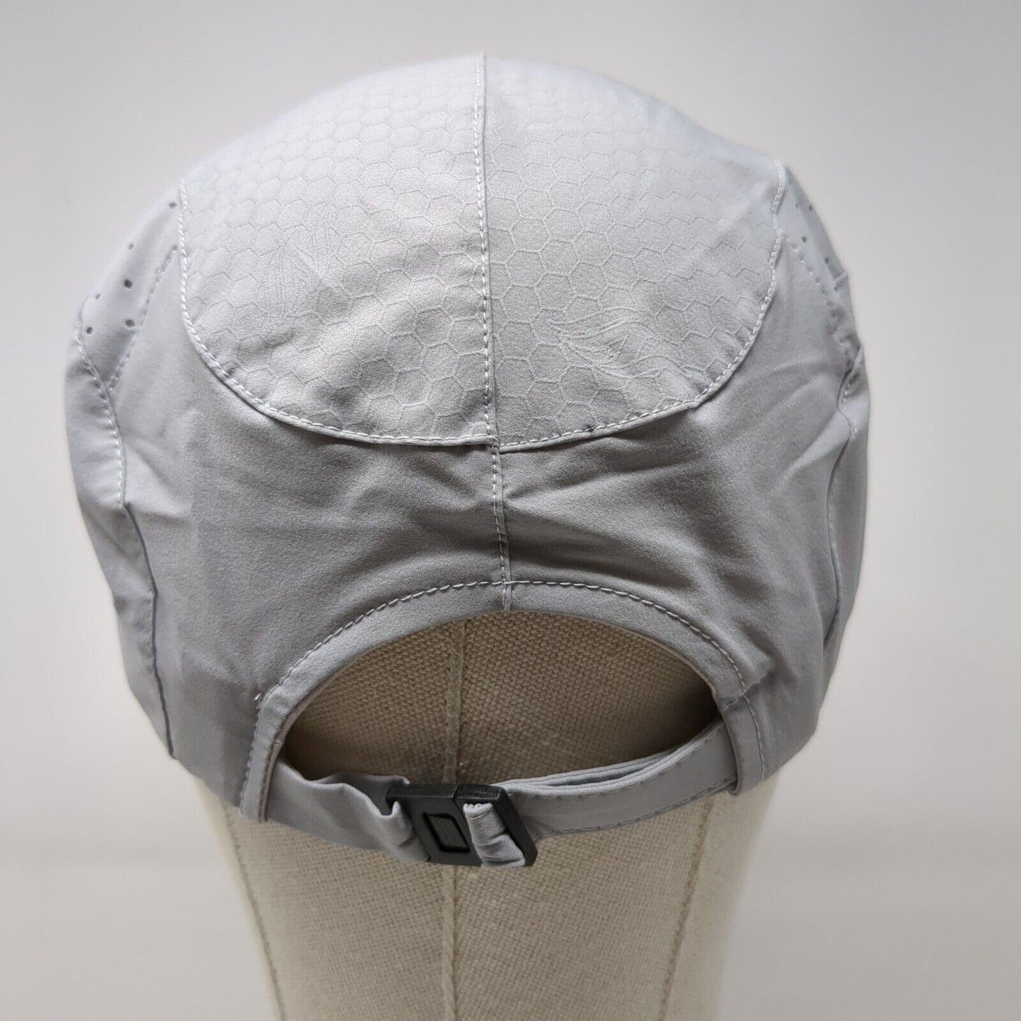 Narason Slideback Hat Gray One Size Adjustable Breathable Lightweight Polyester