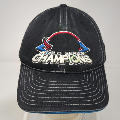 New Era MLB World Series Champions Baseball Cap Black One Size Strapback Hat