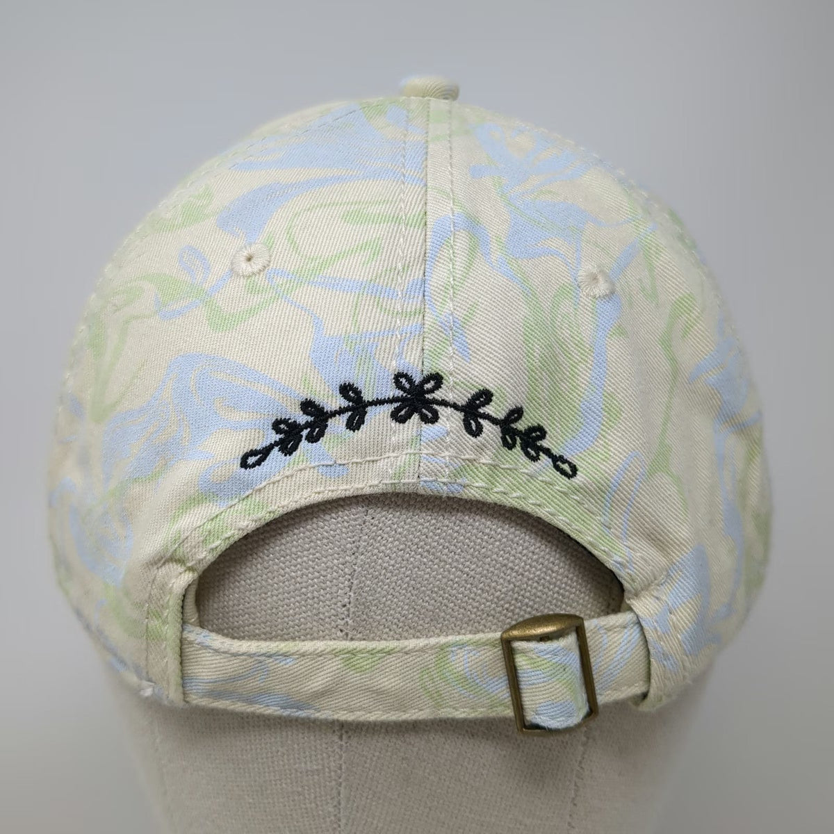 Home Free Baseball Cap Beige One Size Marble Print Oregon State Embroidered Hat