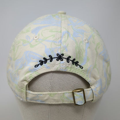 Home Free Baseball Cap Beige One Size Marble Print Oregon State Embroidered Hat