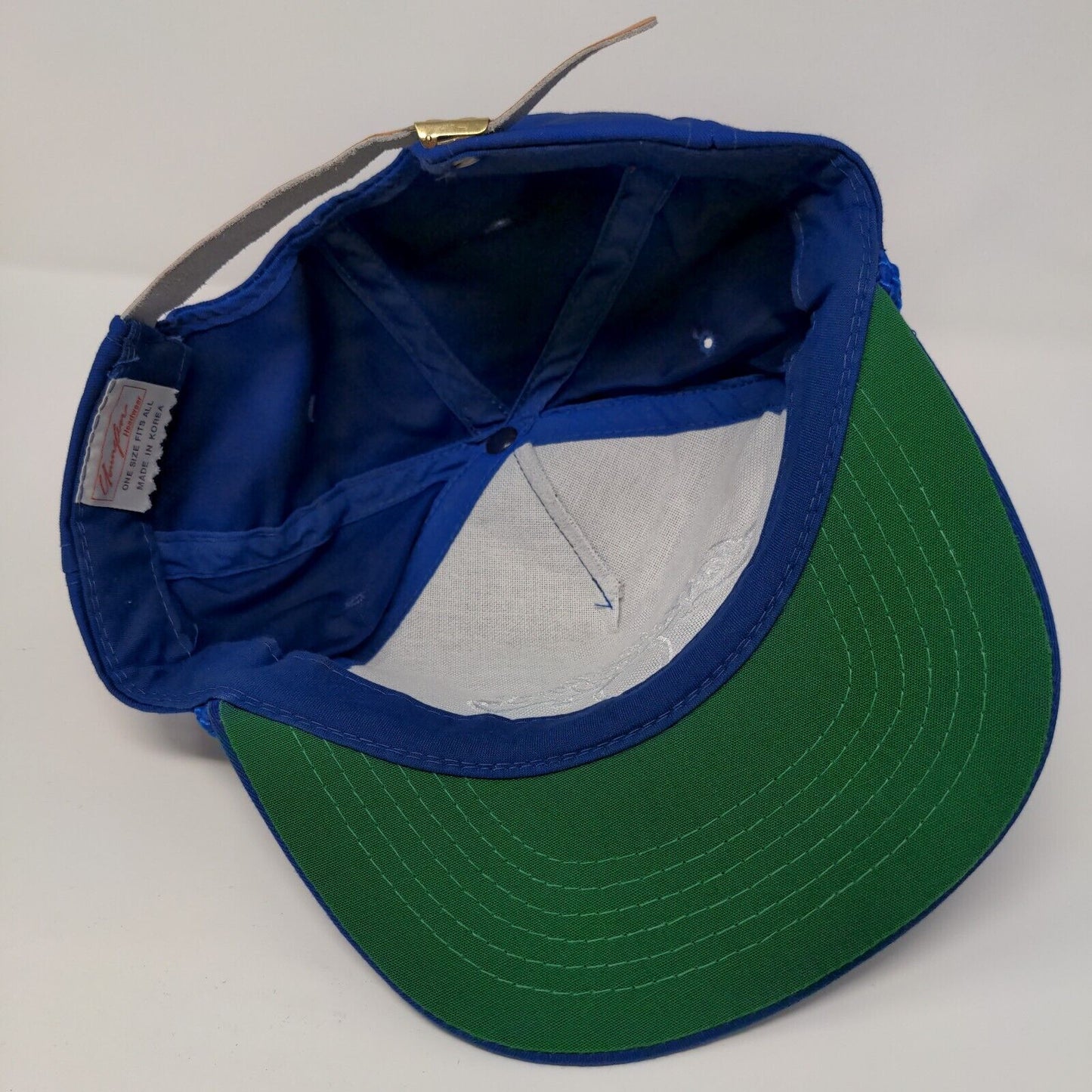 The Oak Ridge Boys Slideback Hat Blue OSFA Adjustable Embroidered Rope Youngan