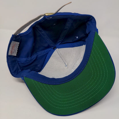 The Oak Ridge Boys Slideback Hat Blue OSFA Adjustable Embroidered Rope Youngan