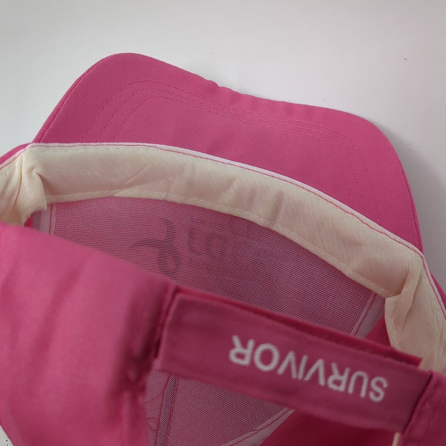 Race For The Cure Survivor Strapback Hat Pink OSFA Susan G. Komen