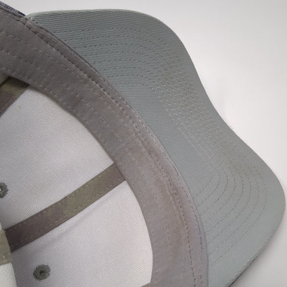 Middleton Wranglers Idaho Fitted Hat Gray Medium 6 Panel Port Authority