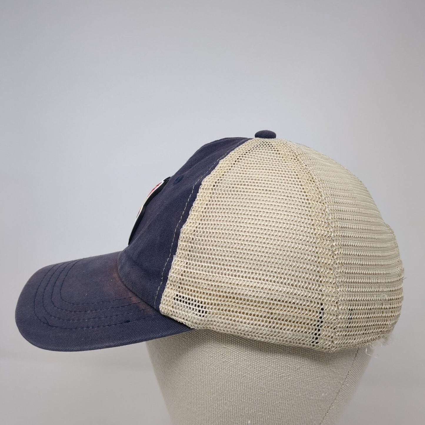 Peace Sign Snapback Mesh Back Trucker Hat Multi One Size Adjustable