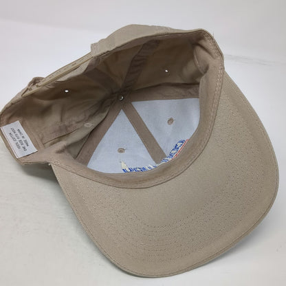 Con-Way Air Freight Logistics Snapback Beige One Size Embroidered Cotton Hat