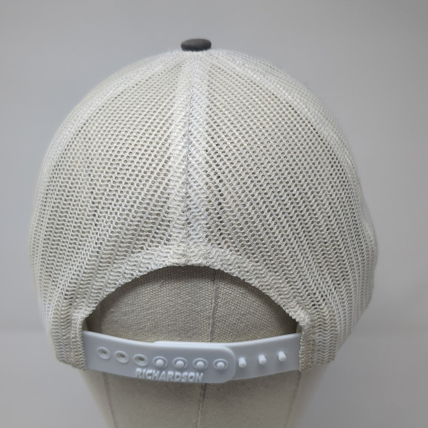 Fish Fighter Products Trucker Hat Gray One Size Adjustable mesh back Richardson