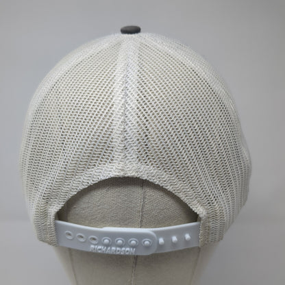 Fish Fighter Products Trucker Hat Gray One Size Adjustable mesh back Richardson
