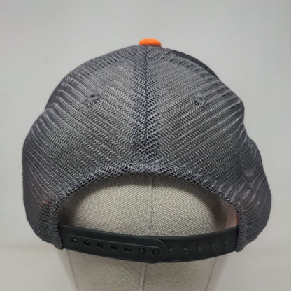 Clemson Tigers Snapback Mesh Back Trucker Hat Multi One Size Colorblock