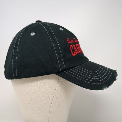 My Town Originals Black Red One Size Baseball Cap Soda Springs Cardinals Hat