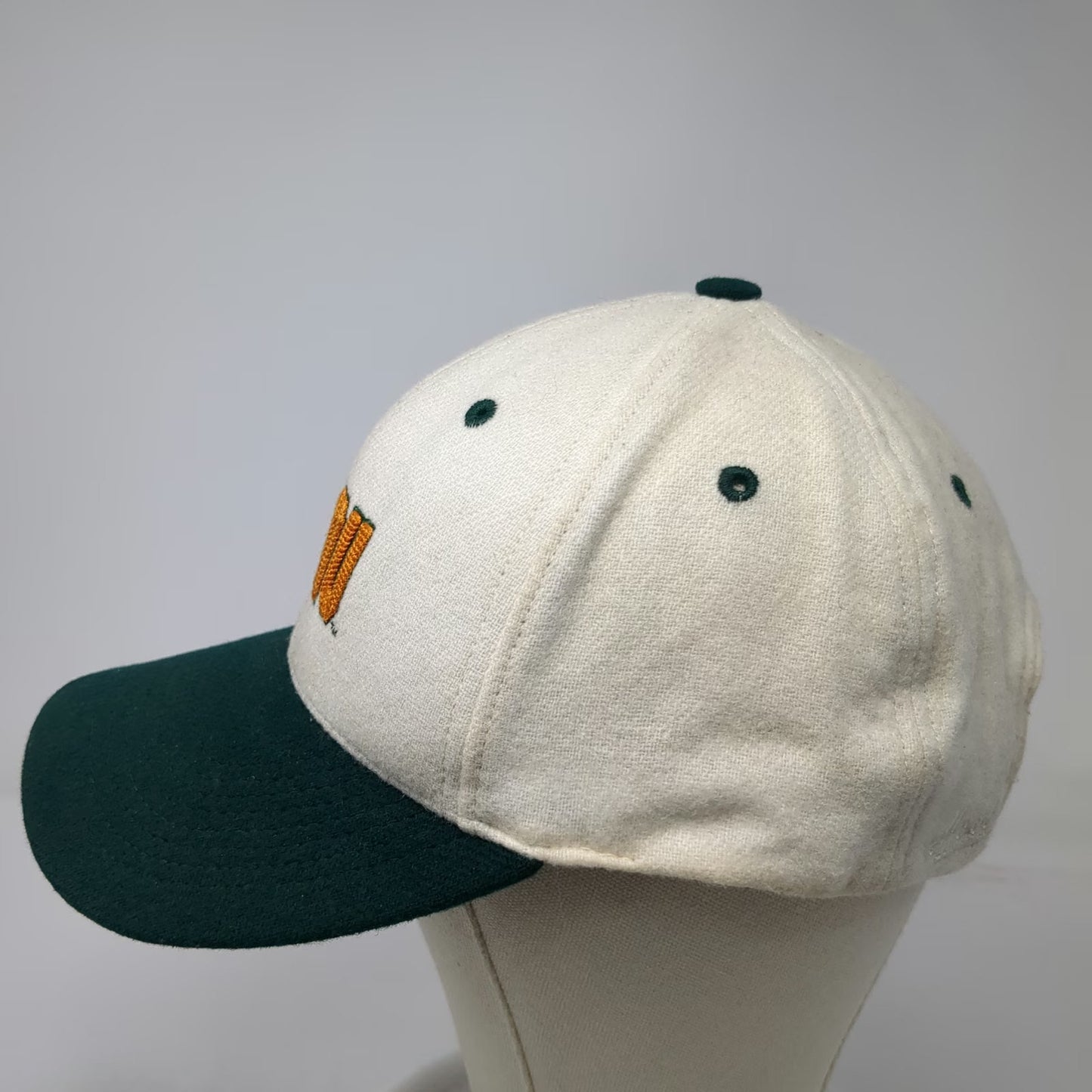 Hood Hat LLC Snapback White One Size FAMU Florida A&M Rattlers Snake Wool Hat