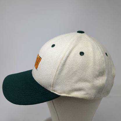 Hood Hat LLC Snapback White One Size FAMU Florida A&M Rattlers Snake Wool Hat