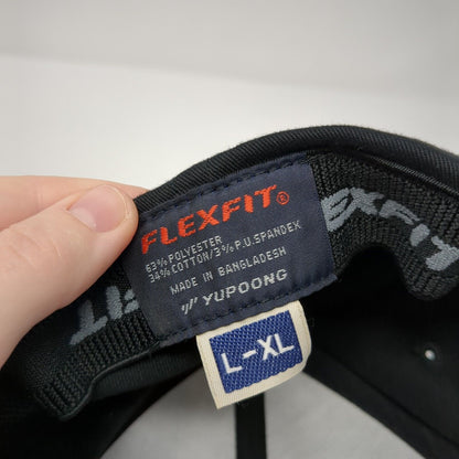 Defund Gun Control Fitted Hat Black L-XL Embroidered Flexfit Yupoong