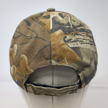 Outdoor Cap Baseball Brown Camo One Size Crossroads Man Camp Hat Embroidery Logo