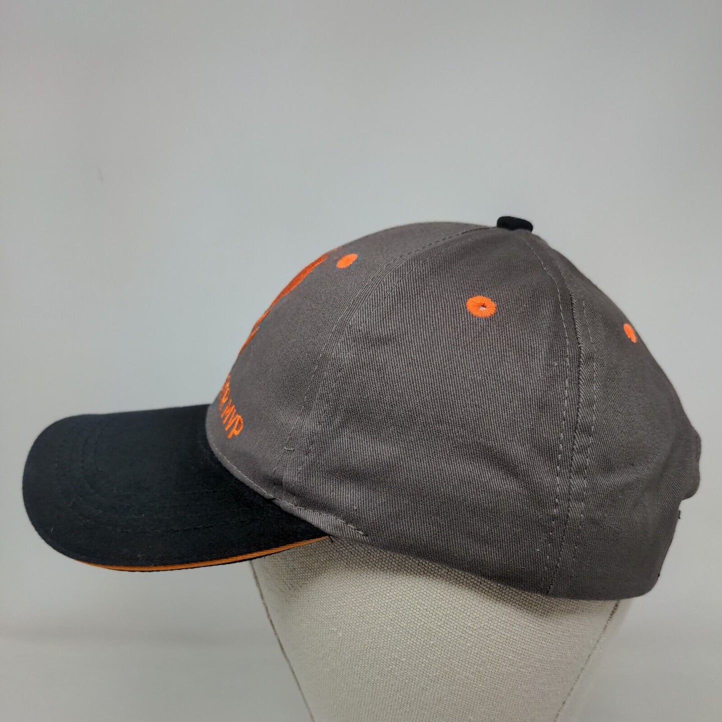 Tough Mudder MVP Snapback Hat Gray One Size Embroidered Adjustable