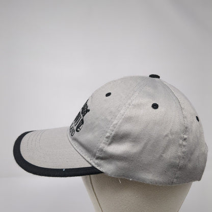 Queenstown New Zealand Snapback Hat Gray One Size Adjustable Embroidered Cotton