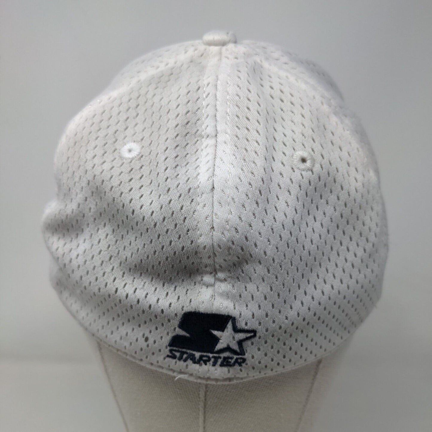 Starter Fitted Hat White L/XL Dri-Star Embroidered Breathable Outdoor