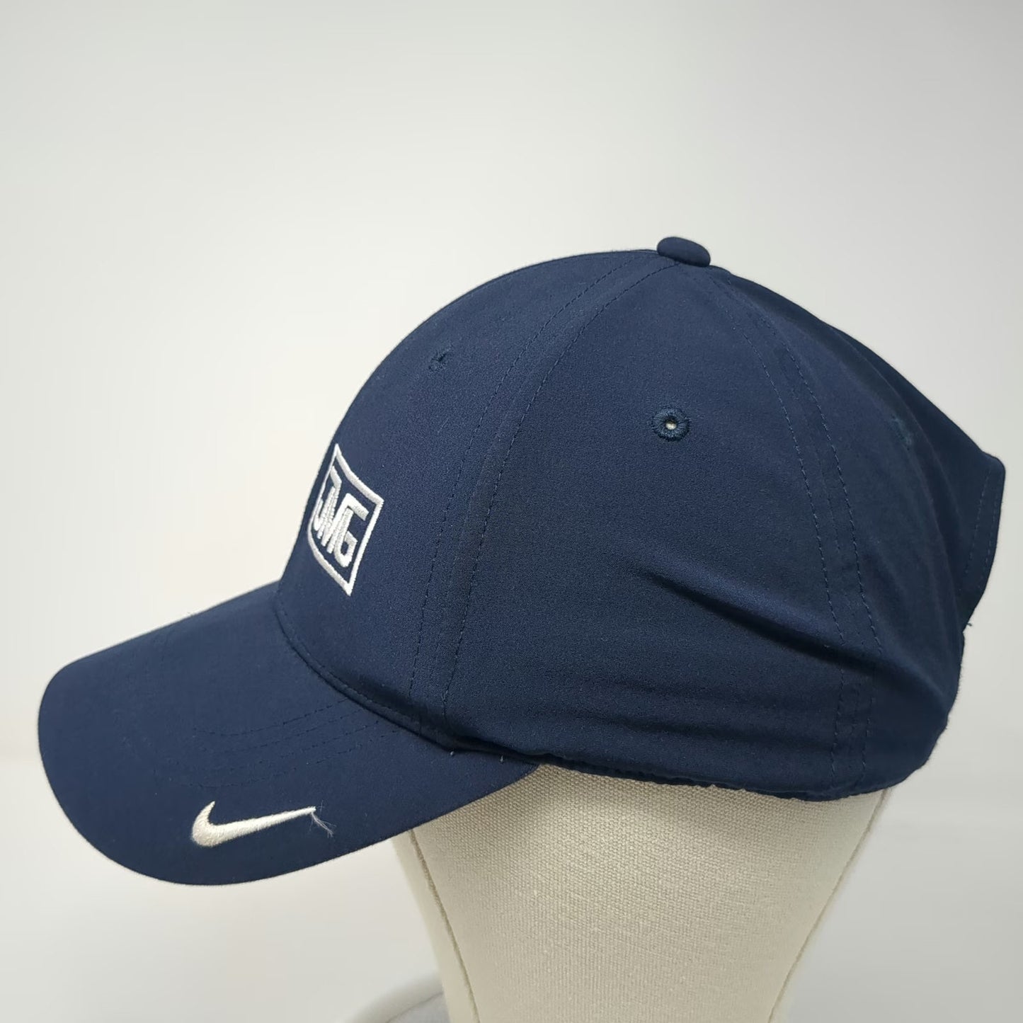 Nike Baseball Cap Blue One Size JMG Leadership Retreat 22 Swoosh Dri-Fit Hat