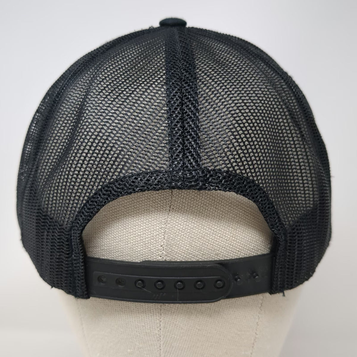 Yupoong Trucker Hat Black One Size CG Construction Team Hustle Mesh Snapback
