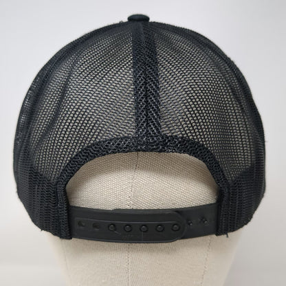 Yupoong Trucker Hat Black One Size CG Construction Team Hustle Mesh Snapback