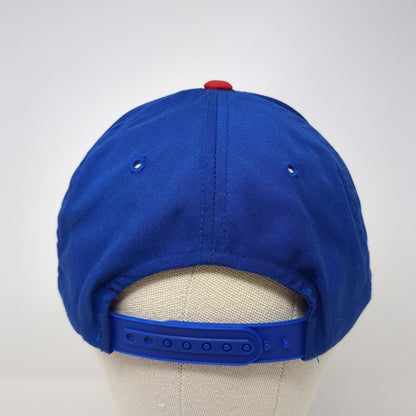 Chicago Cubs MLB G.C.C. Baseball Cap Blue Red One Size Snapback Contrast Brim