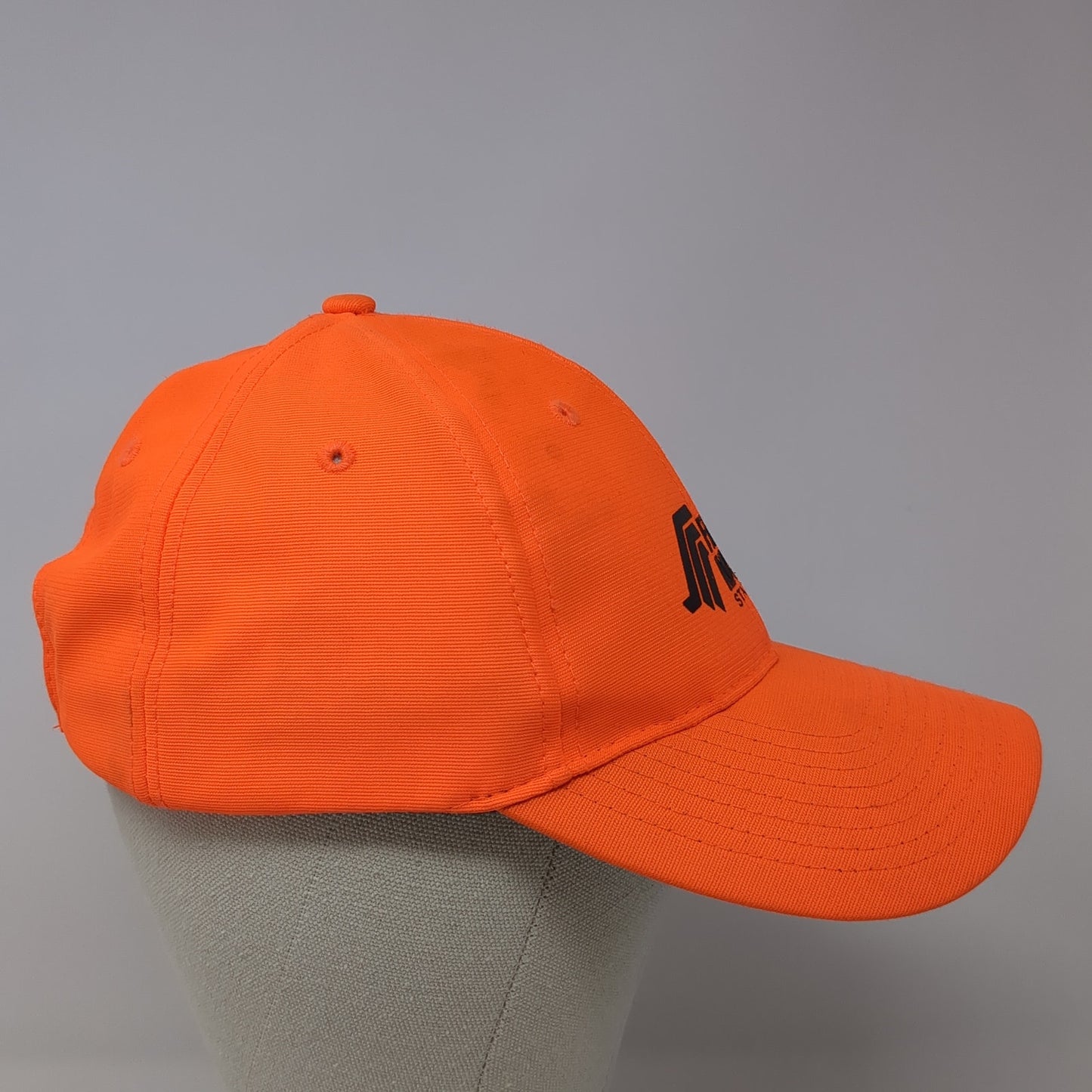 First Missouri State Bank Strapback Baseball Cap Orange OS Adjustable Nissin