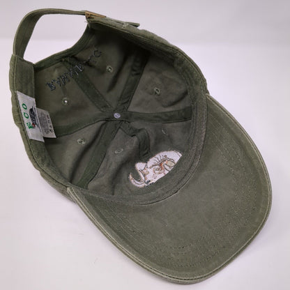 Ramair LLC Slideback Hat Green One Size Adjustable Embroidered Eco