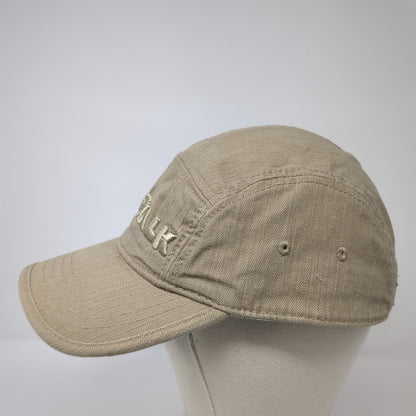 Air Walk Slideback 5 Panel Cap Brown One Size Adjustable Embroidered Concept One