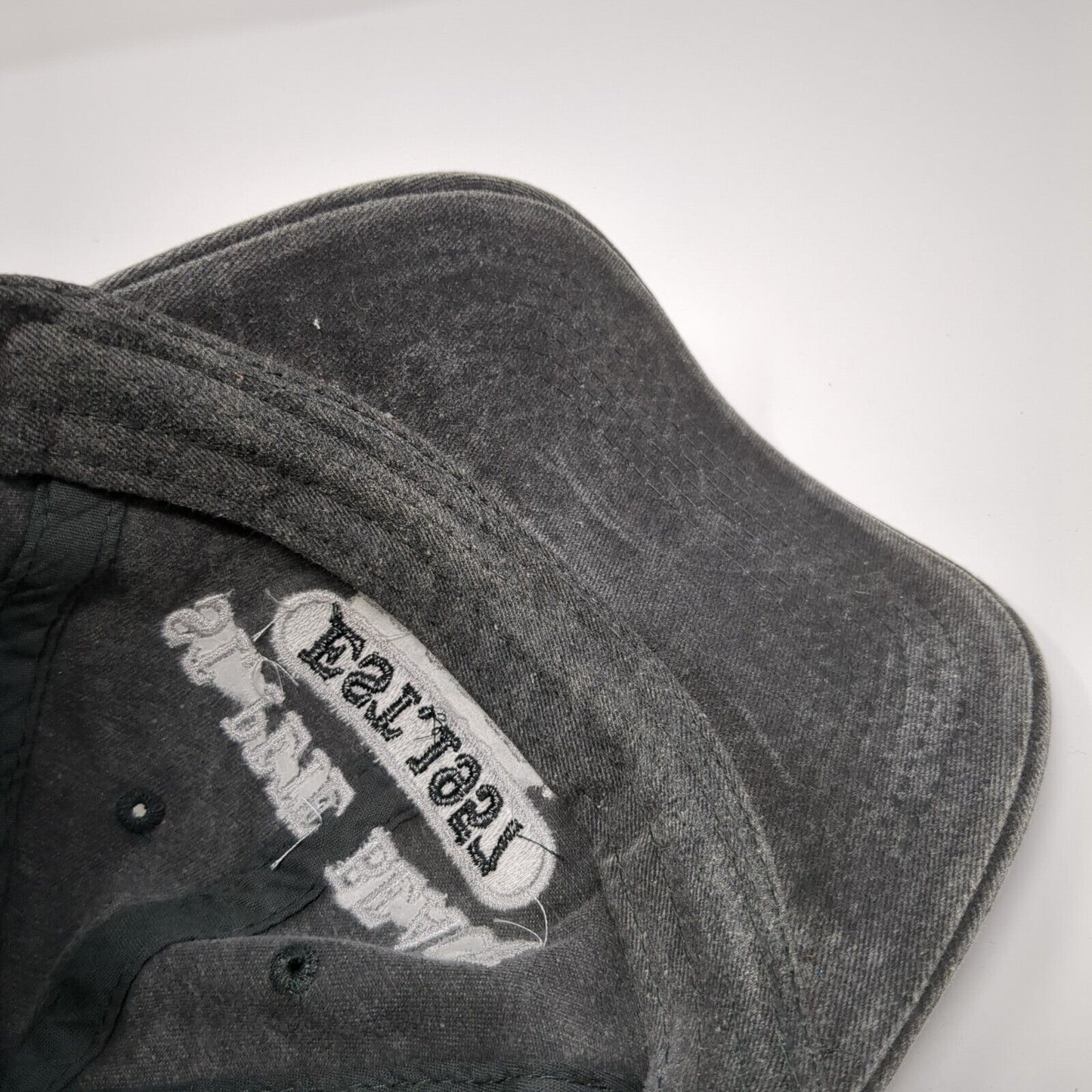St. Pete Beach Florida Slideback Hat Gray One Size Adjustable 6 Panel