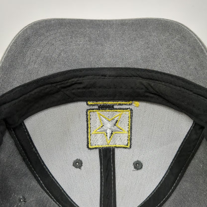 Baseball Cap Gray One Size US Army Star Logo Strapback Hat goarmy Recruiter