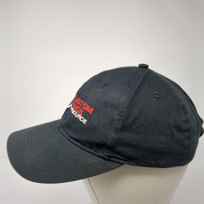 Custom Truck One Source Strapback Hat Black One Size Port & Company