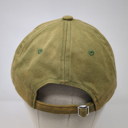 Yellowstone 1996 Wild Life Adventure National Park Baseball Cap Green One Size