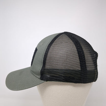 American Flag Mesh Back Trucker Hat Gray One Size Highland Tactical