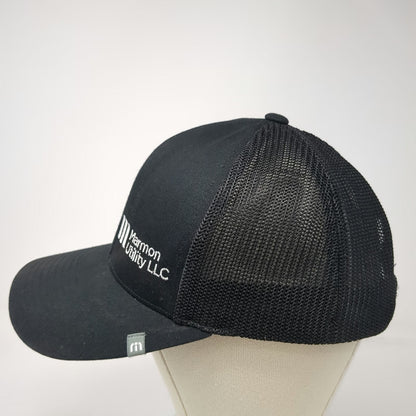 Yupoong Trucker Hat Black One Size Marmon Utility LLC Mesh Snapback Adjustable