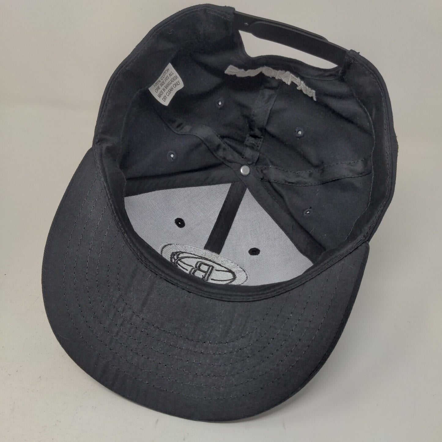 Unbranded Men's Snapback Hat Black Size OSFA Embroidered Brooklyn New York Logo
