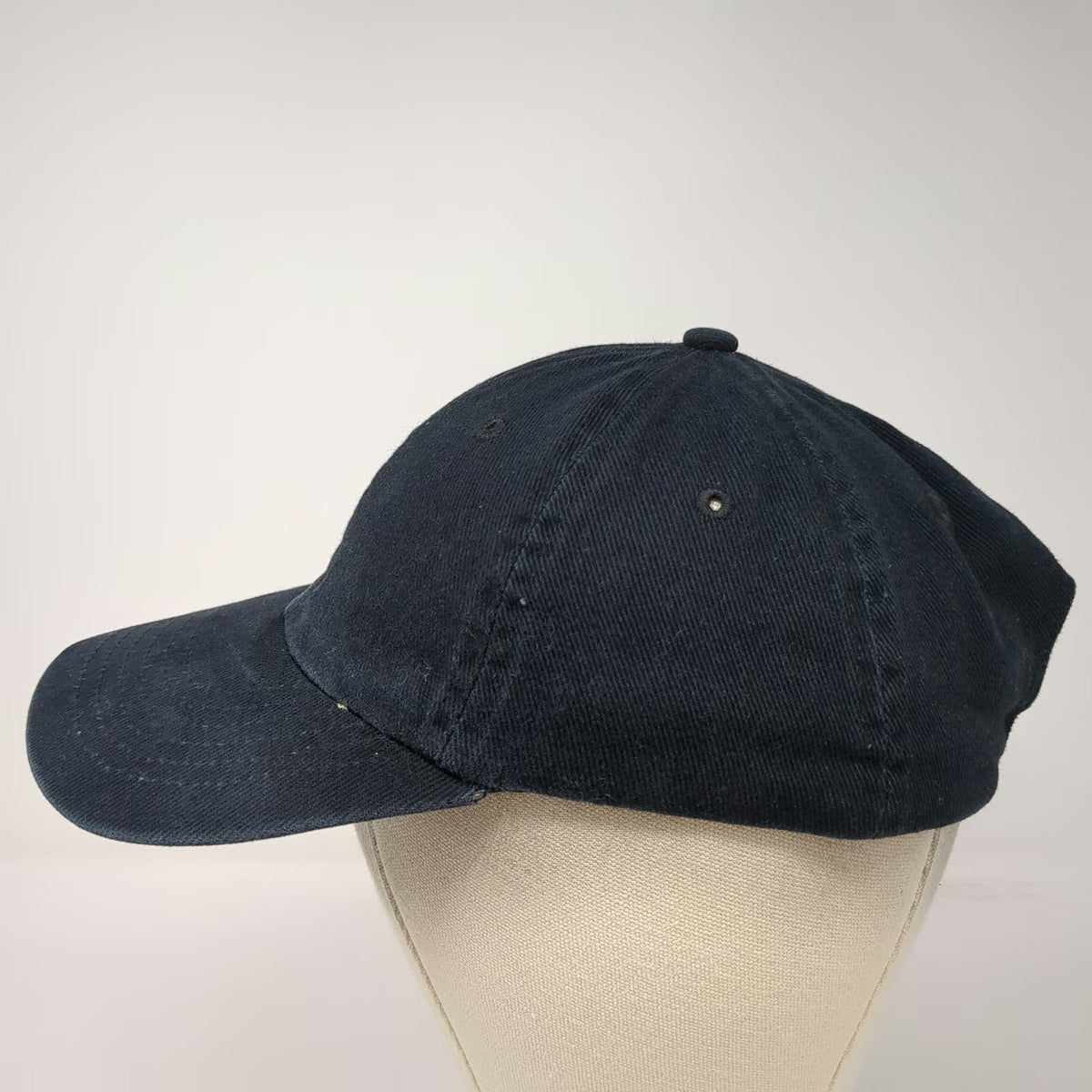 Chef Works Baseball Cap Black One Size Slideback Cotton Adjustable Work Hat