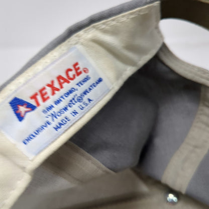 Texace 5 Panel Gray Hat Rope Golf Bermuda Castle Harbour Strapback Vintage