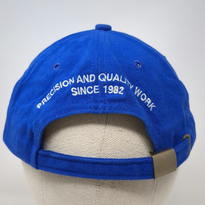 Creative Concepts Baseball Cap Blue OSFM Machine Specialty Milling Graphic Hat
