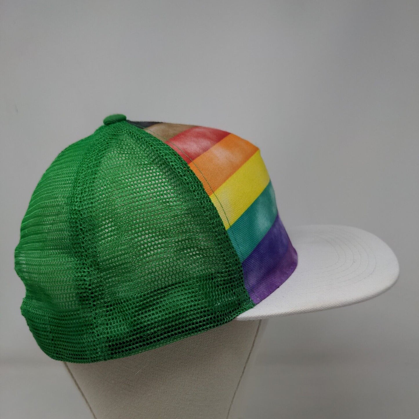 Hornitos Snapback Mesh Back Trucker Hat Multi One Size Rainbow Pride