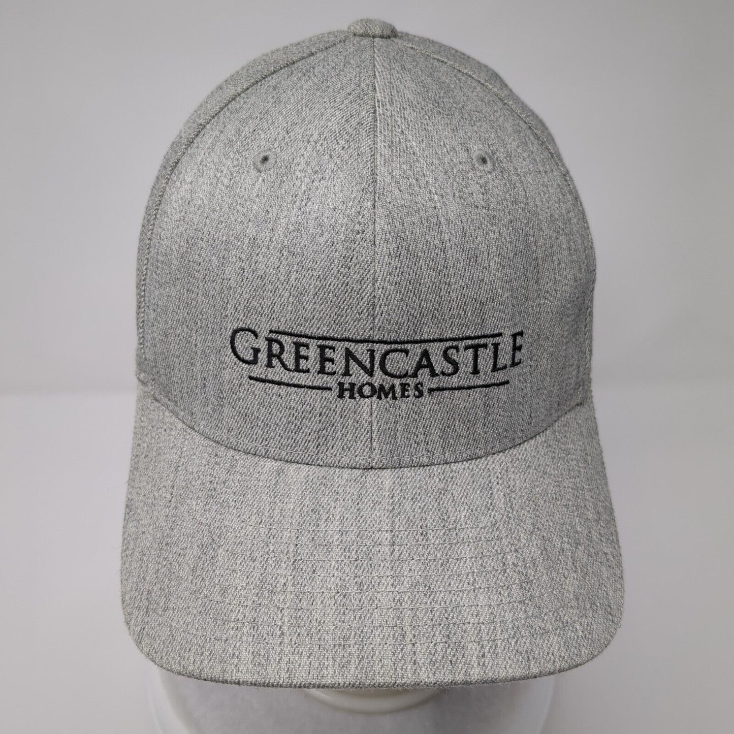 Greencastle Homes Fitted Hat Gray L-XL Embroidered Flexfit Yupoong