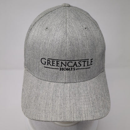 Greencastle Homes Fitted Hat Gray L-XL Embroidered Flexfit Yupoong