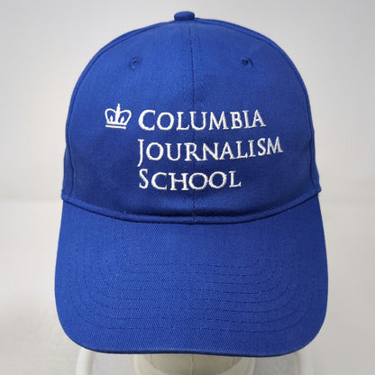 Hit Columbia Journalism School Blue OSFM Baseball Cap Hat Crown Career Office