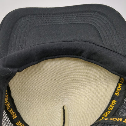 Bumble Trucker Hat Black One Size Mesh Snapback Foam Front Logo Dating App Promo