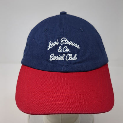 Levi Strauss & Co. Social Club Snapback Hat Multi One Size Colorblock