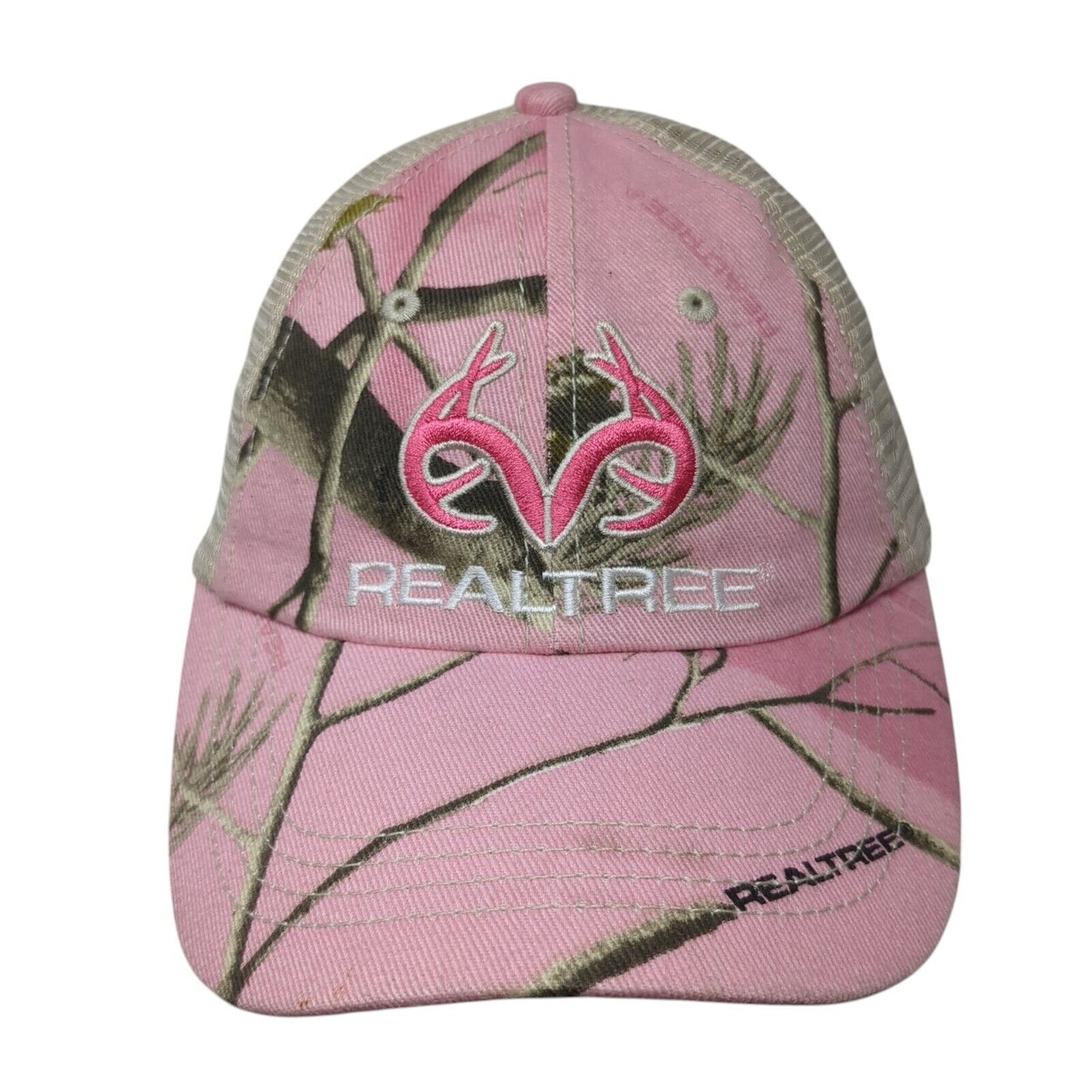 Realtree Snapback Trucker Hat Camouflage One Size Adjustable Mesh Back Paramount