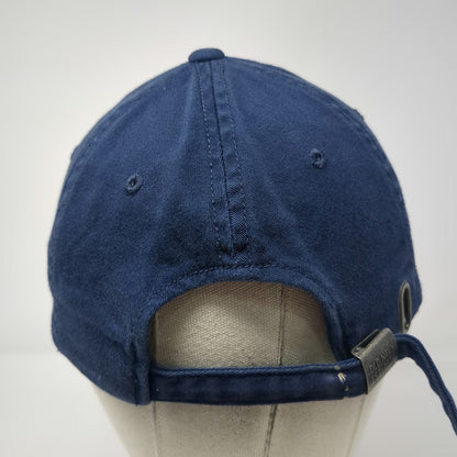 Old Navy Blue Baseball Cap One Size American Flag Patch Adjustable Strap Hat